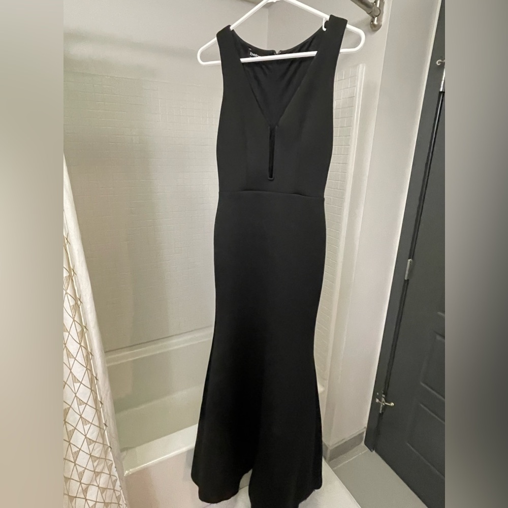 Bebe black gown